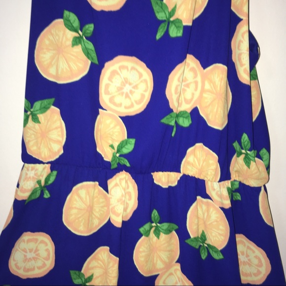 ModCloth Everly Orange Print Dress M - Picture 6 of 7